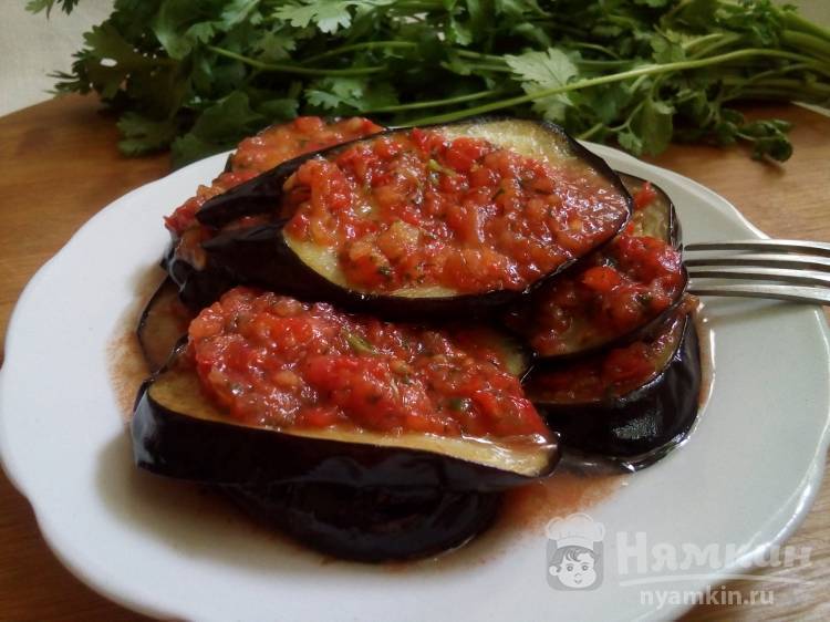 Обалденные баклажаны в томате — 6 лучших рецептов на зиму!
