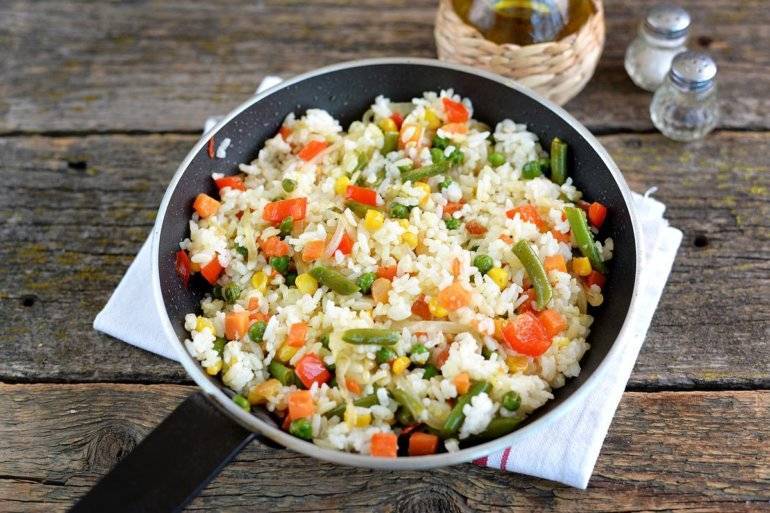 Рис с овощами – 11 вкусных и полезных рецептов