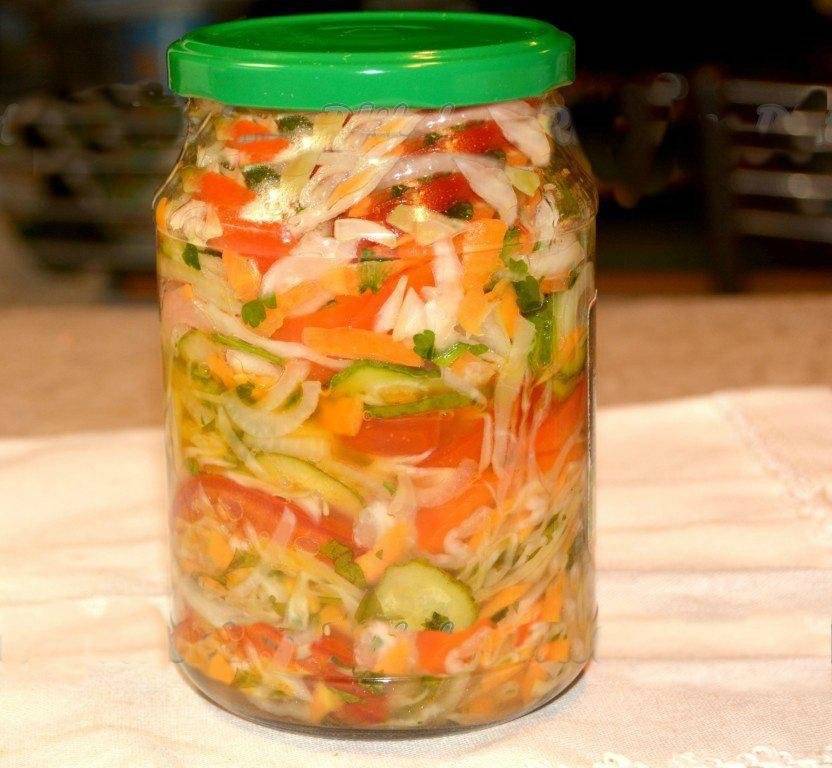 Салаты на зиму из овощей - просто и вкусно: рецепт с фото и видео