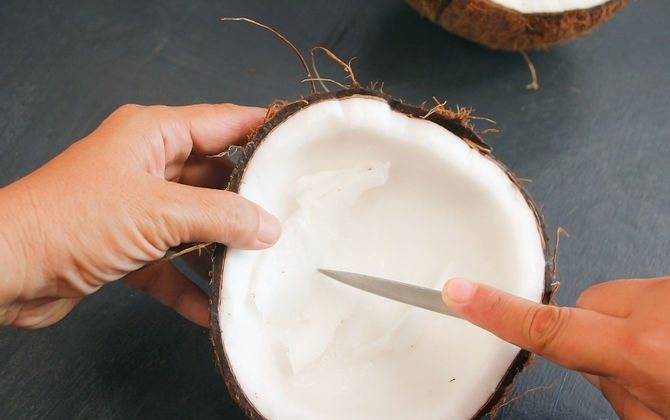 Как правильно есть кокос