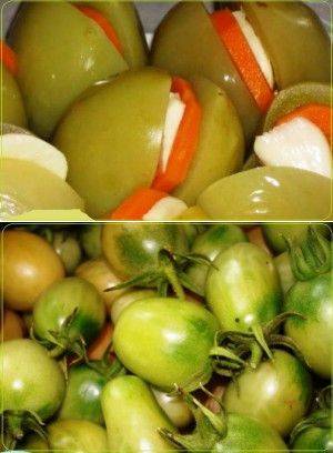 Рецепты зеленых фаршированных помидоров на зиму: острые и не очень, с капустой и зеленью