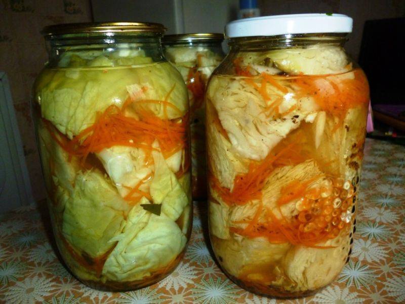 Капуста маринованная по-корейски: классический рецепт и способы быстрого приготовления с морковью и другими ингредиентами, а также фото блюд, варианты, как их подать русский фермер