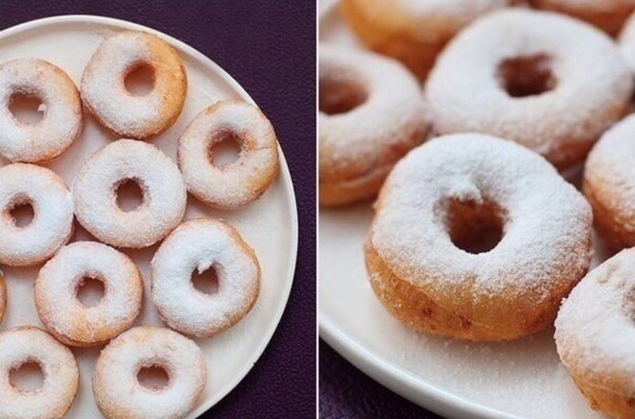 Пончик с дырочкой рецепт