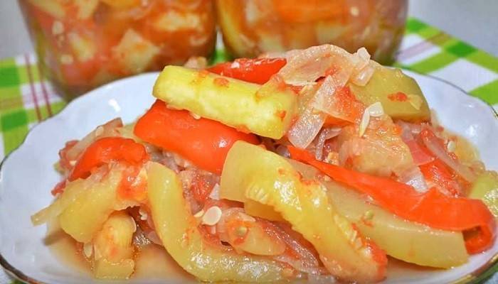 Рагу из баклажан, болгарского перца, томатов и кабачков рецепт с фото пошагово и видео - 1000.menu