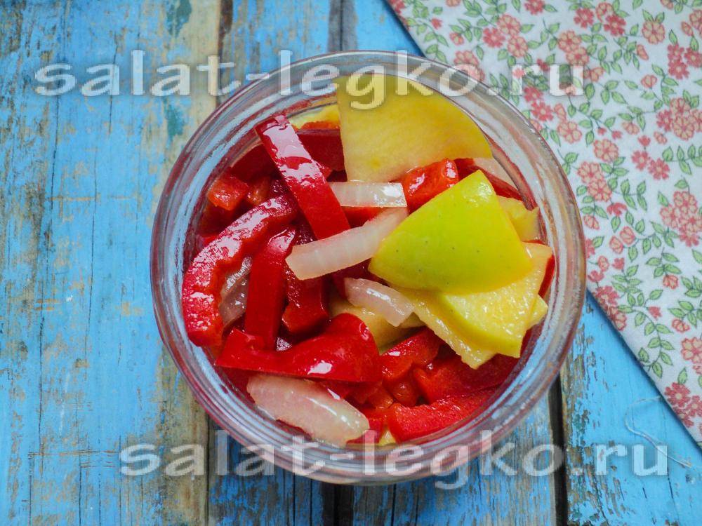 Салат из перца на зиму — 5 заготовок со сладким болгарским перцем
