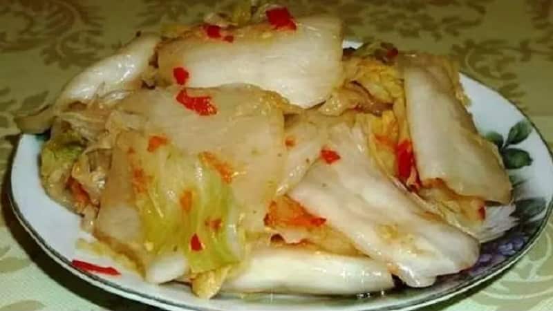 Кимчи по корейски из белокочанной капусты, пошаговый рецепт