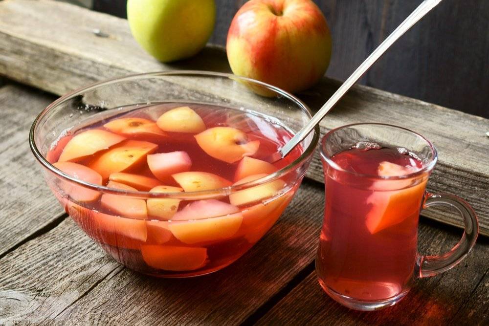Компот из яблок — 5 потрясающих рецепта на зиму