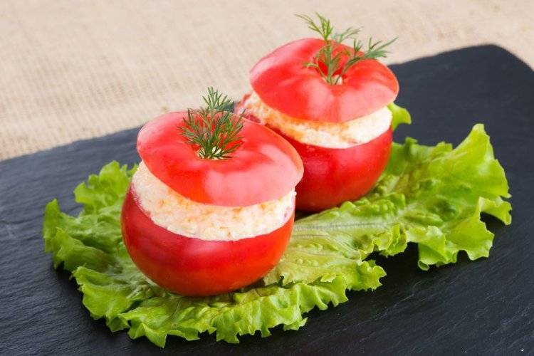 Рецепты приготовления фаршированных помидоров в духовке