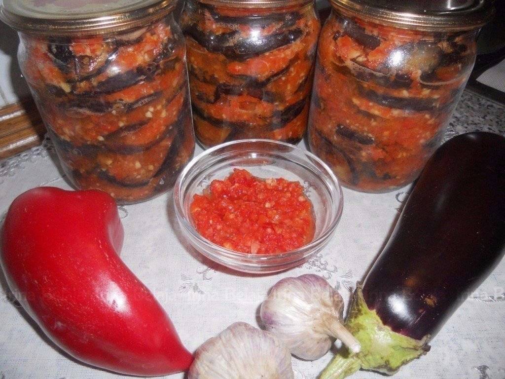 Баклажаны с помидорами и чесноком — 7 пошаговых рецептов