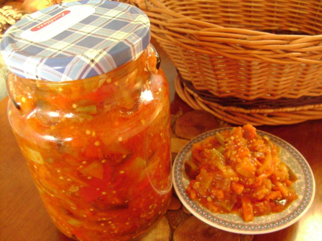 Лечо из помидоров, перца и баклажанов на зиму: рецепт с пошаговым фото