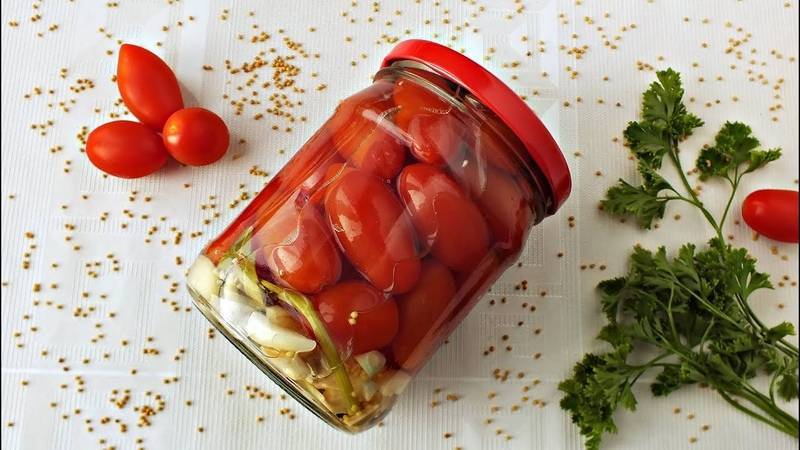 Соленые помидоры с горчицей. энциклопедия домоводства