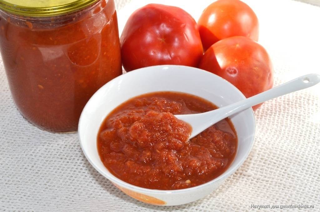 Острый томатный соус на зиму и для лета