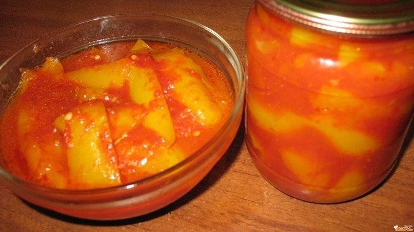 Кабачки в томате — вкусные и простые рецепты, моя семья обожает!