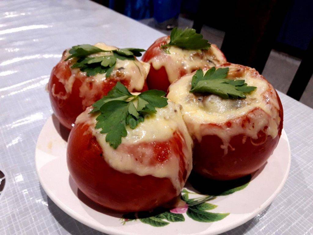 Фаршированные помидоры — рецепты на праздничный стол