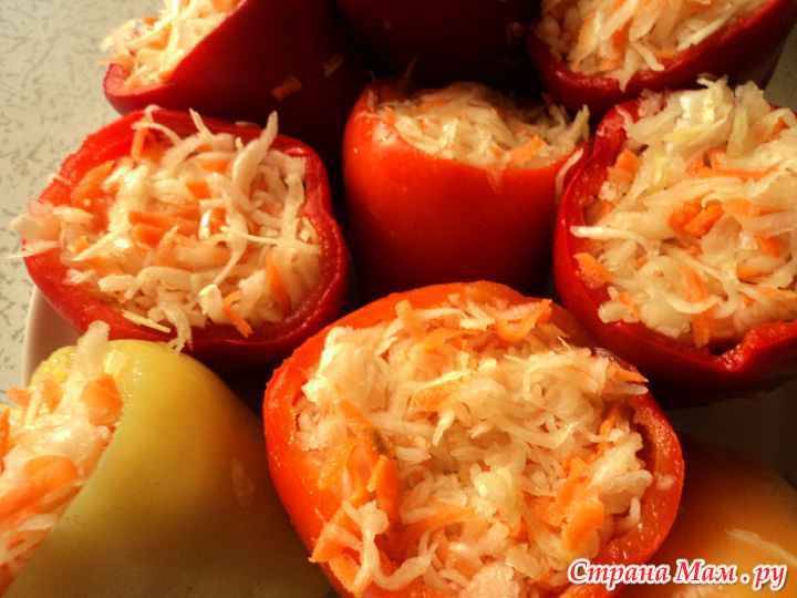 Квашенный перец, фаршированный капустой и морковью: рецепты, а также способы хранения и заготовки на зиму русский фермер