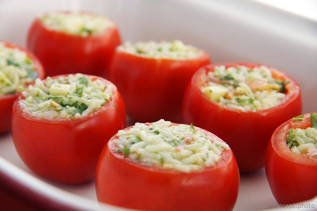 Фаршированные помидоры в духовке с мясным фаршем — топ-7 рецептов