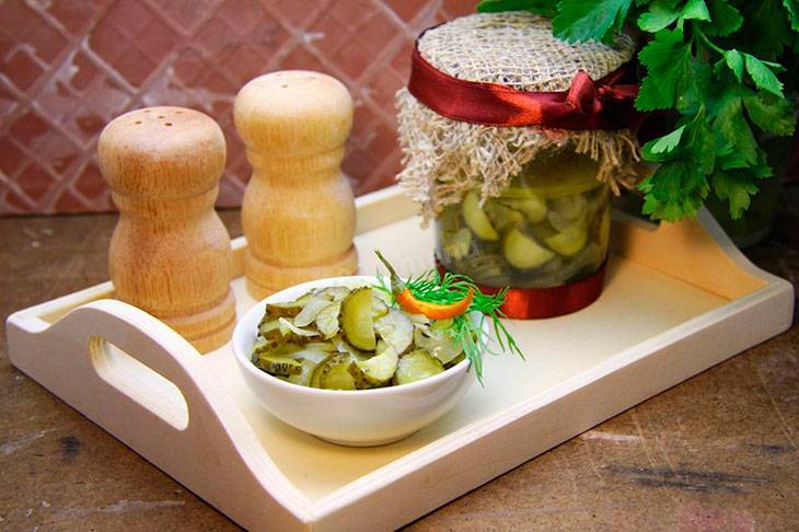 Салат нежинский из огурцов на зиму - различные варианты от классического до современного: рецепт с фото и видео