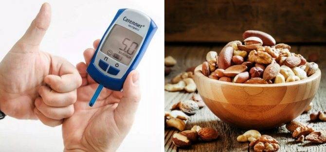 Грецкие орехи при диабете – фитопрепараты и их польза