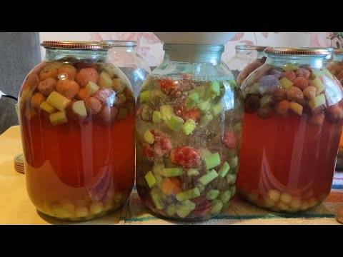 Компот из клубники на зиму – 8 самых простых рецептов