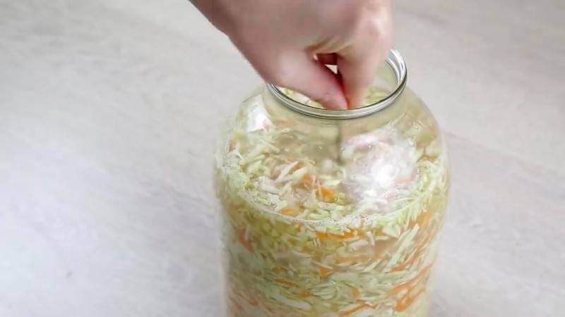 Капуста квашеная: рецепты на 3-литровую банку. как квасить капусту в домашних условиях
