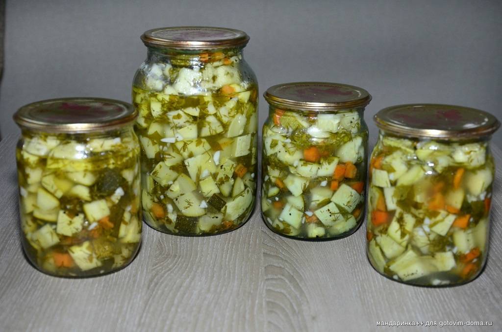 Салат из патиссонов на зиму - очень полезный и вкусный овощ: рецепт с фото и видео