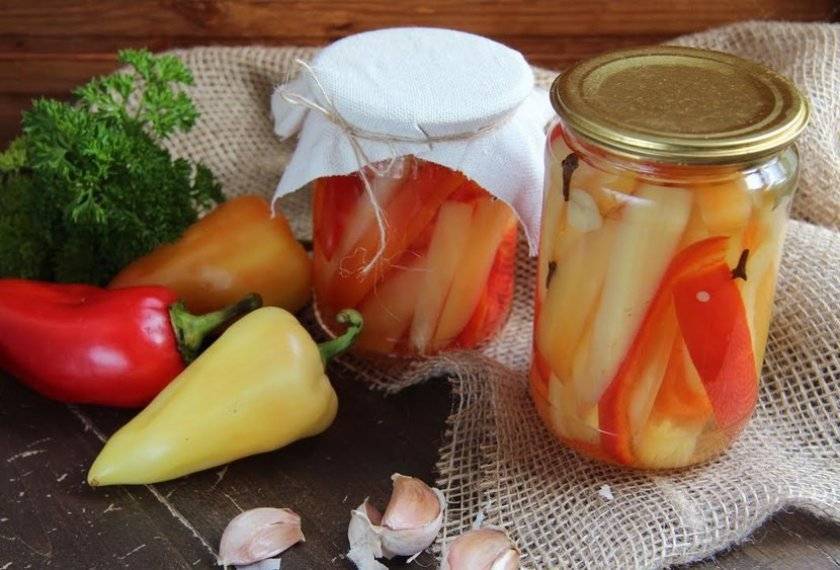 Маринованный перец болгарский на зиму: рецепты с фото пошагово