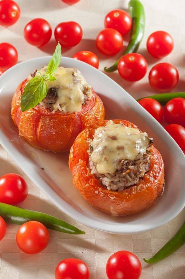 Фаршированные помидоры - 19 рецептов приготовления пошагово - 1000.menu