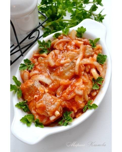Рыба в томатном соусе – 6 рецептов