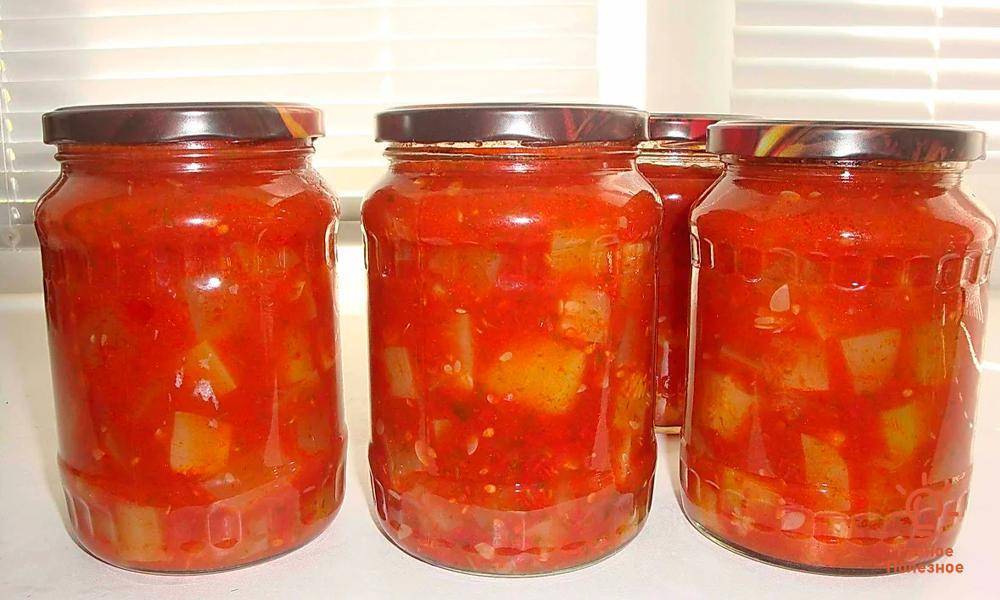ᐉ кабачки в томатном соусе с морковью на зиму - godacha.ru