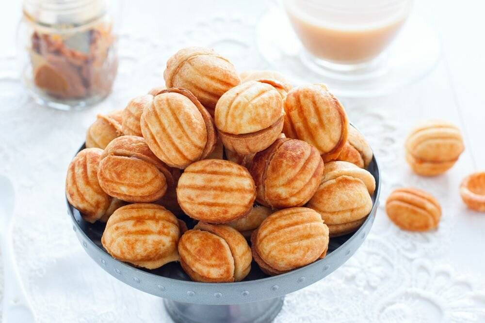 Орешки со сгущенкой — 2 рецепта