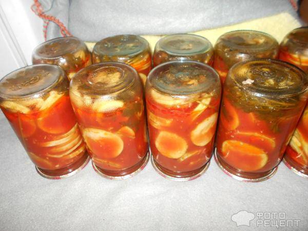 Кабачки в томате на зиму: маринованные, жареные — любимые и проверенные рецепты