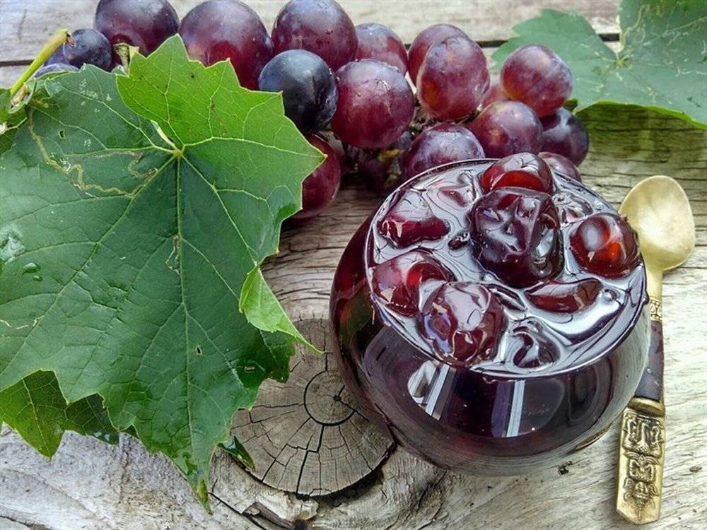 Заполняем кладовую – варенье из винограда с косточками. пополните своим рецепты вареньем из винограда с косточками