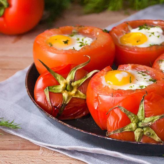 Фаршированные помидоры, 105 рецептов, фото-рецепты / готовим.ру