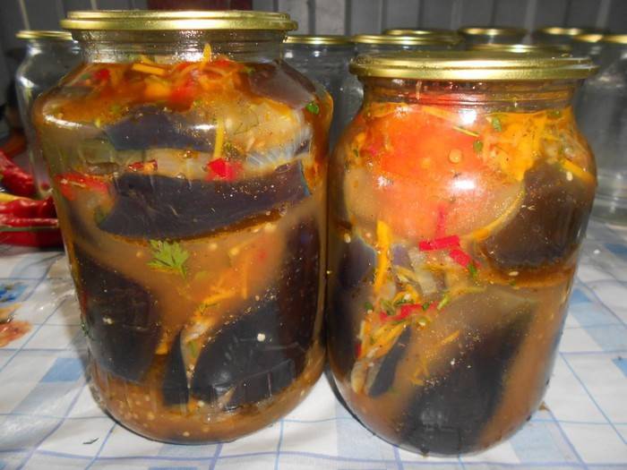 Салаты из баклажан на зиму рецепты без стерилизации - рецепты еды