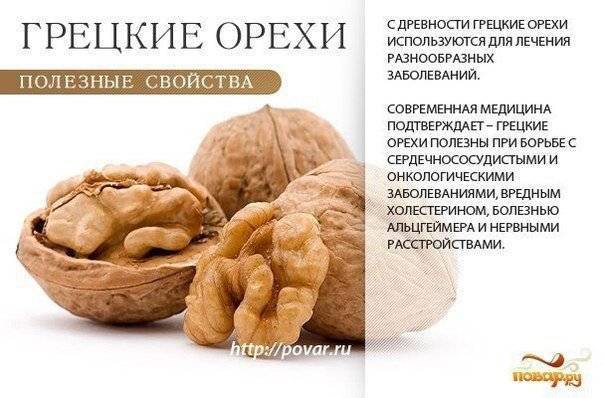 Грецкий орех. польза и вред. полезные свойства. калорийность
