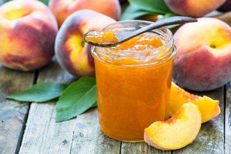 Джем из персиков на зиму: простые рецепты с фото