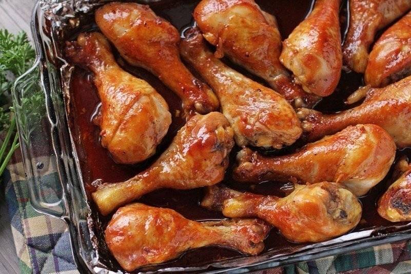 Куриные ножки в духовке с хрустящей корочкой — пошаговые рецепты с фото