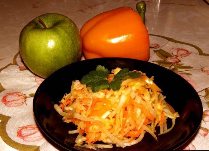 Капуста с сельдереем и морковью рецепты