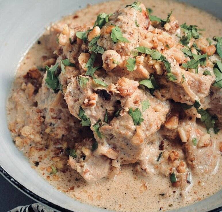Сациви из курицы по грузински - оригинальные рецепты настоящего кавказского блюда