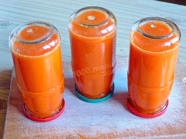Сок морковный на зиму: популярные рецепты с фото