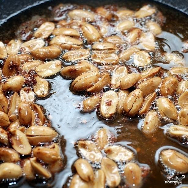 Как жарить арахис на сковороде - пошаговый рецепт