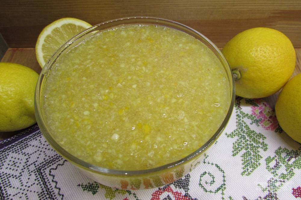 Лучший рецепт лимонного варенья