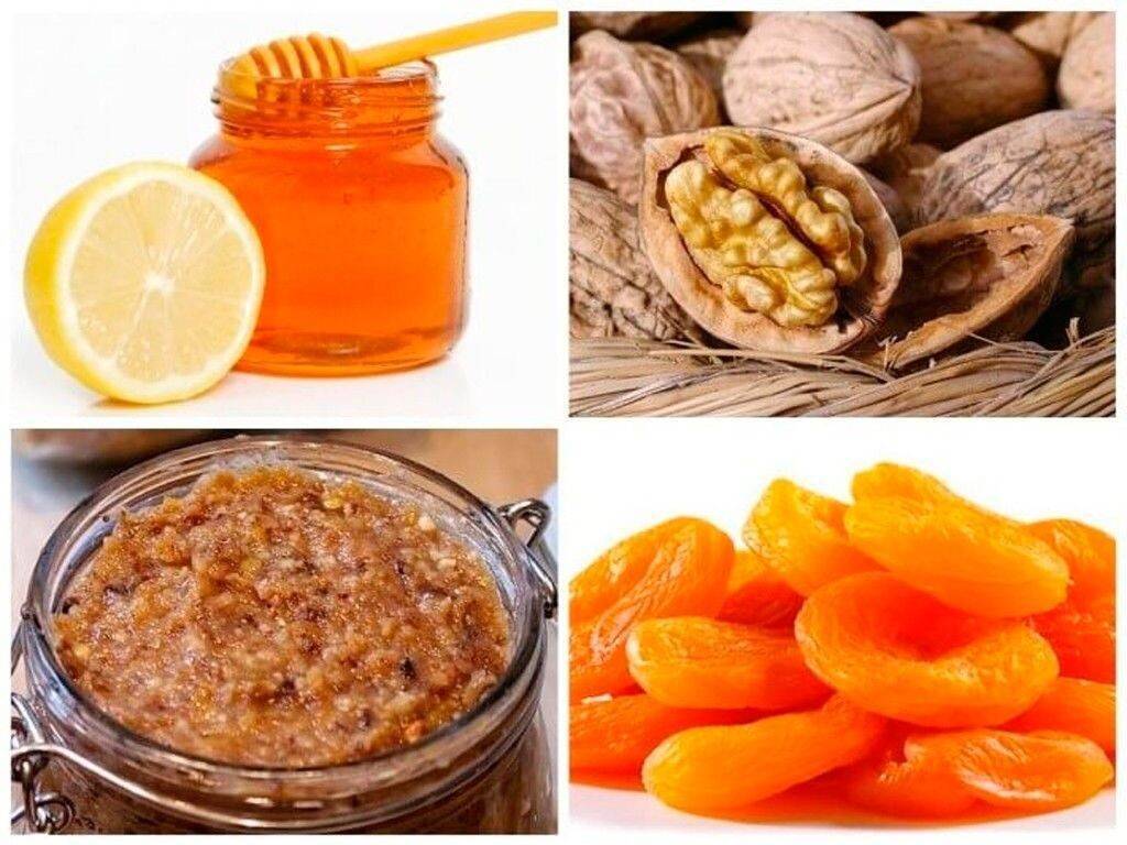 Витаминная смесь сухофруктов с медом и орехами для иммунитета: рецепты приготовления