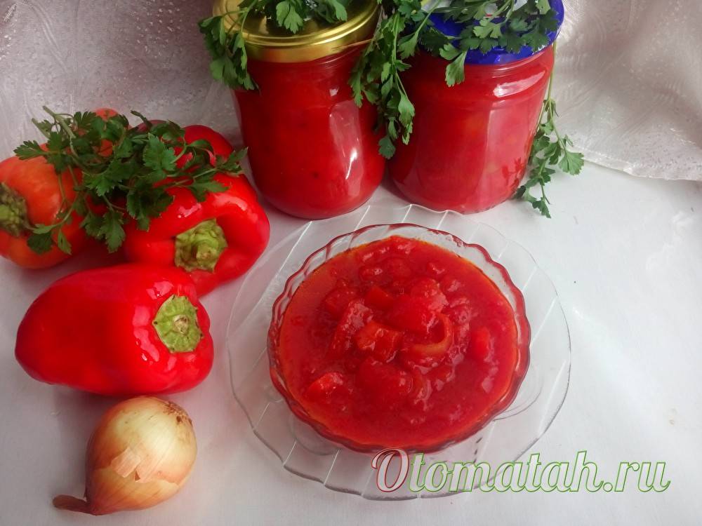 Салат из помидор и перца - 154 домашних вкусных рецепта приготовления