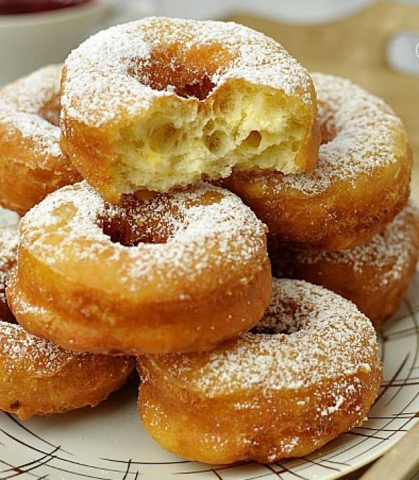 Пончики с дырками рецепт