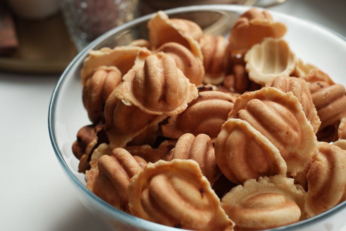 Классический рецепт орешков со сгущенкой в орешнице: тесто для печенья как в детстве