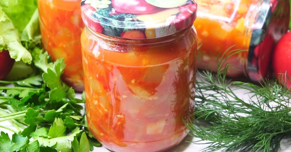 Кабачки, консервированные в томате на зиму – обалденные рецепты