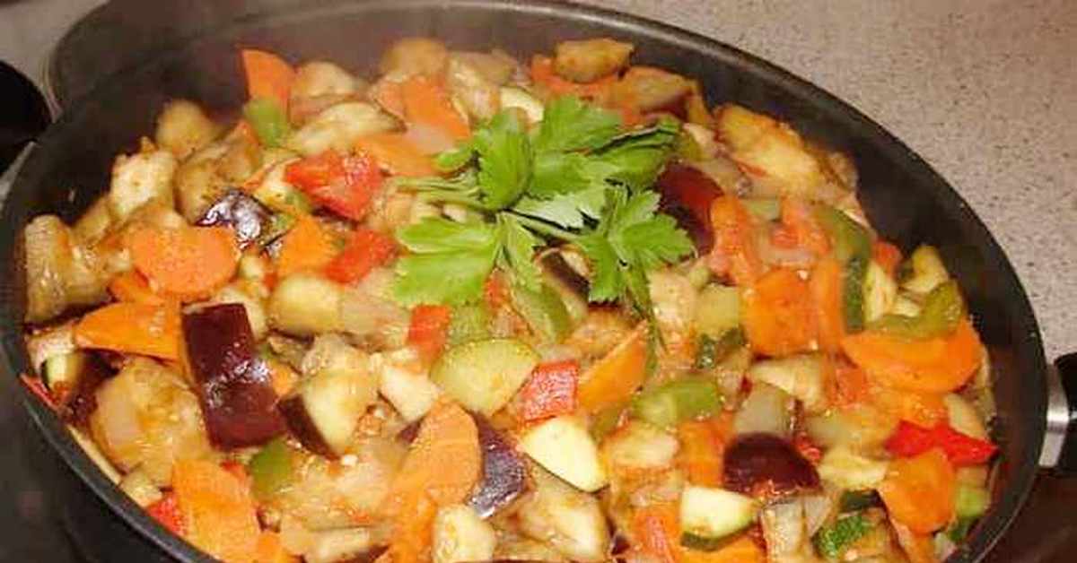 5 рецептов вкусного овощного рагу с баклажанами и кабачками