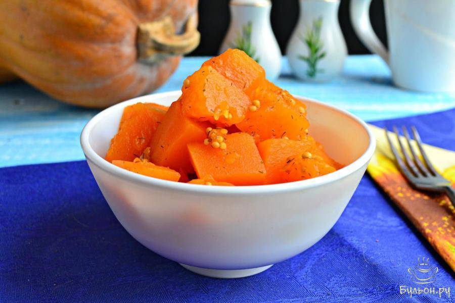 Несладкие рецепты из тыквы на зиму: овощная икра, закуска с баклажанами, тыква в маринаде и рассоле