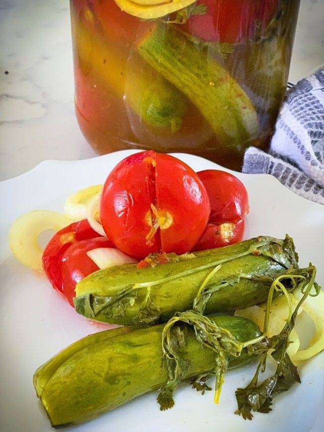 Самые вкусные рецепты ассорти из огурцов и помидоров: на любой вкус
